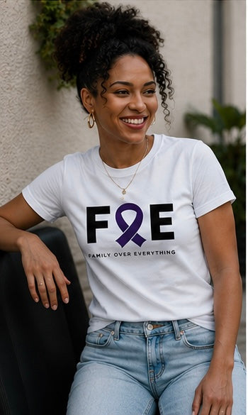 FOE T-Shirt – Family Over Everything | Living Kourageous
