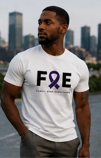 FOE T-Shirt – Family Over Everything | Living Kourageous
