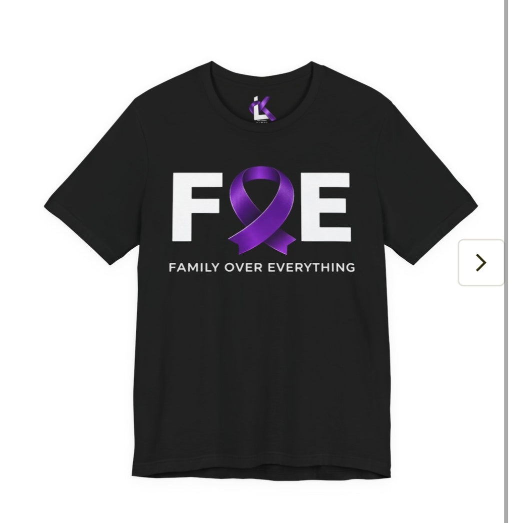 FOE T-Shirt – Family Over Everything | Living Kourageous