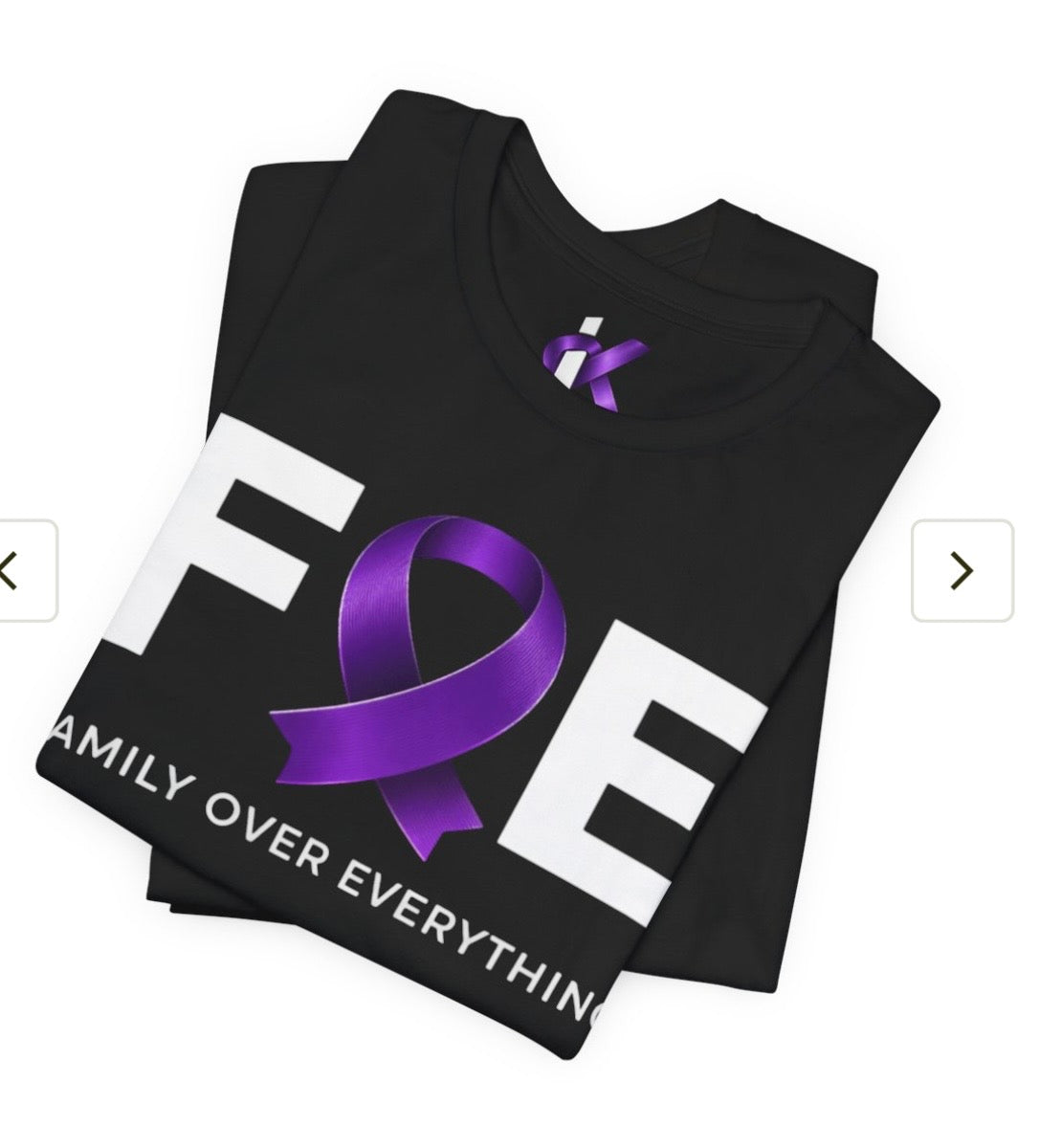 FOE T-Shirt – Family Over Everything | Living Kourageous